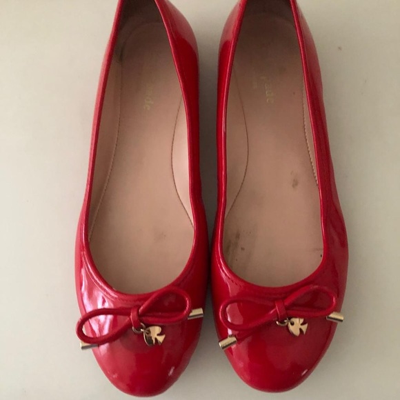 ❤️KATE SPADE ♠️Patent  Ballet Flats - Picture 2 of 8